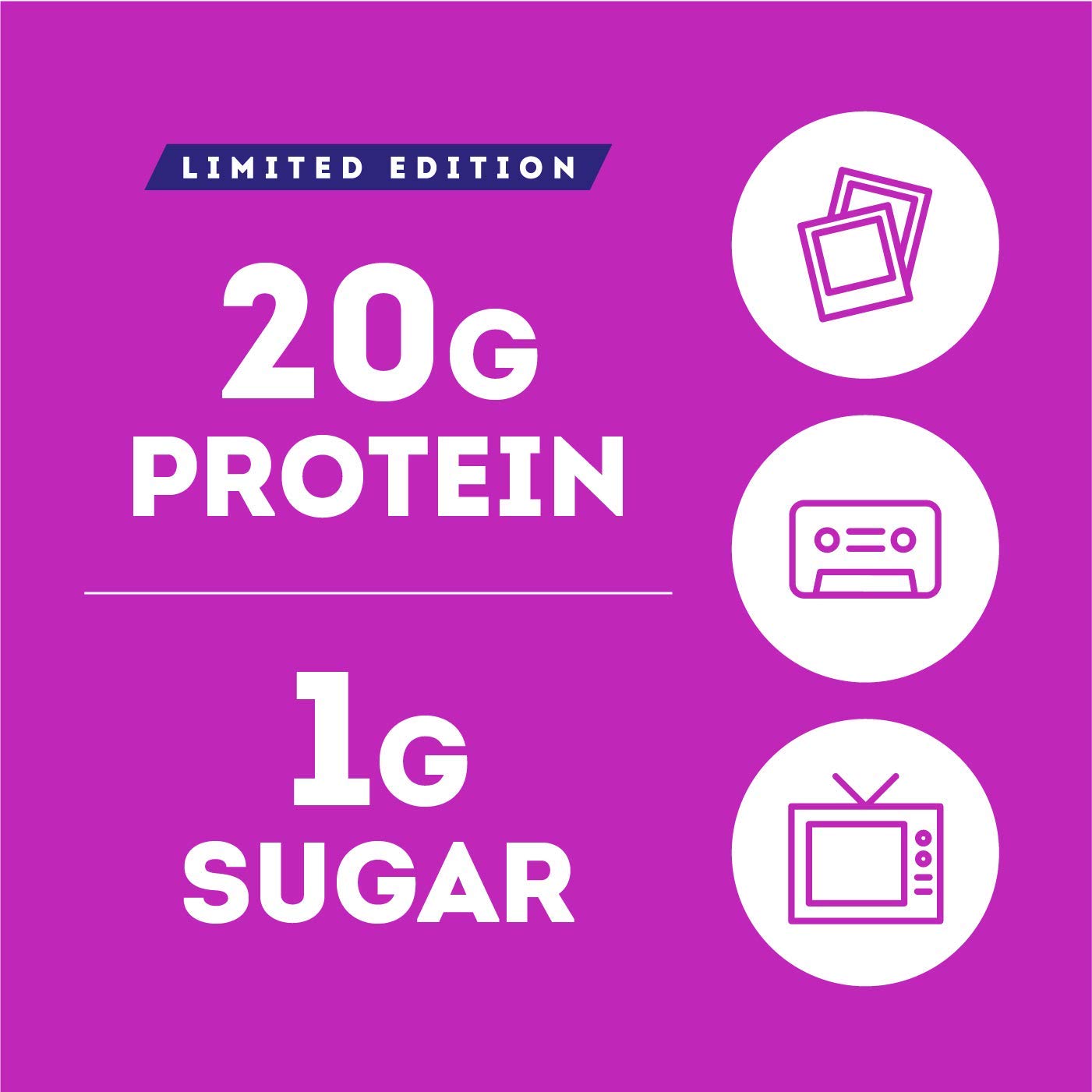 One Protein Bars, Fruity Cereal, Gluten Free Protein Bars With 20G Protein And 1G Sugar, Pantry Staples, 2.12 Oz (12 Count)