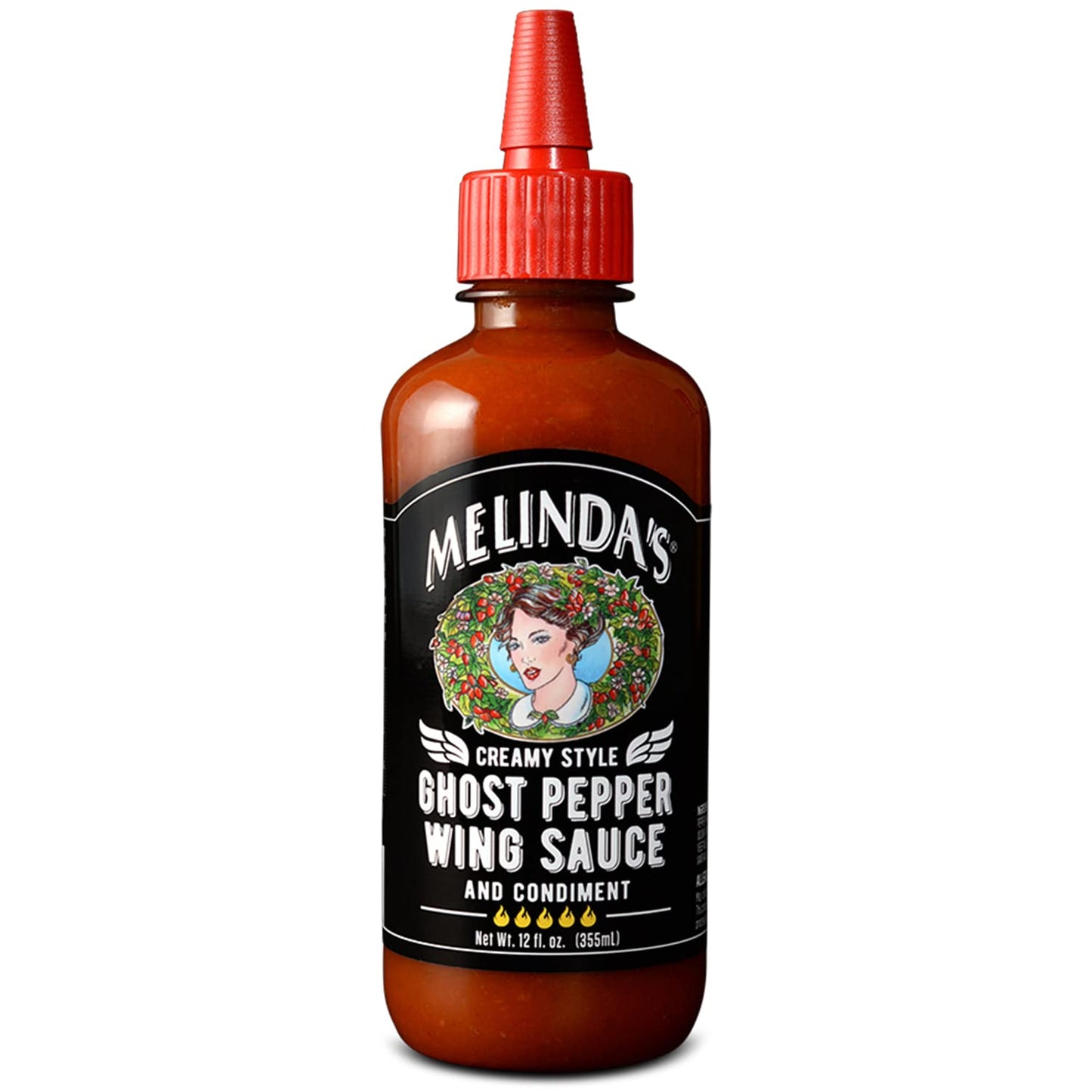 Melindaas Creamy Style Ghost Pepper Wing Sauce