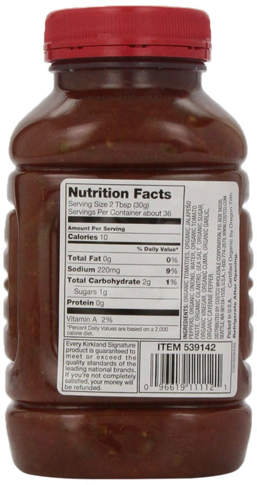Signatures Organic Salsa, Medium, 38 Ounce (Pack of 2)