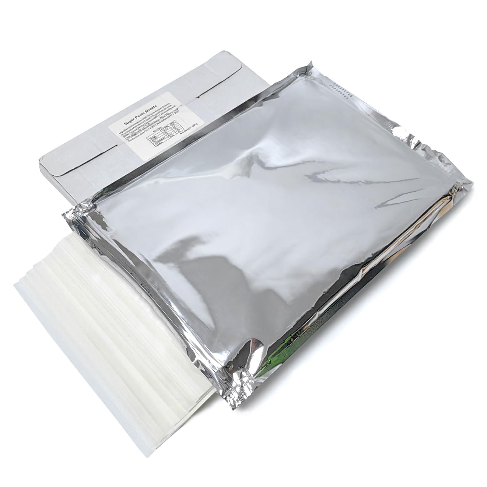 Derzio Edible Frosting Sheets for Cakes, 25 pcs, A4 Size, Paper
