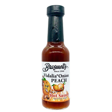 Braswell'S Vidalia Onion Peach Hot Sauce