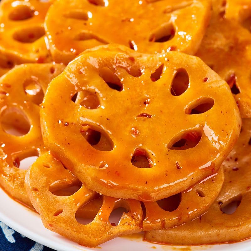 Spicy Lotus Root Slices 400G(100G*4Bag)/14.1Oz. Lotus Root