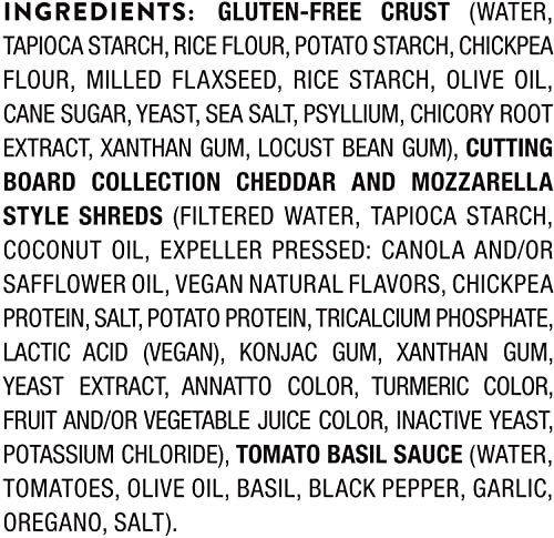 Daiya, Frozen, Dairy Free Cheeze Lovers Gluten Free Vegan Pizza, 15.7 Ounce