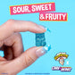 Warheads Care Bears - Sour Grumpy Bears - Blue Raspberry Flavor - 4.5 Oz. Bags - 2 Pack