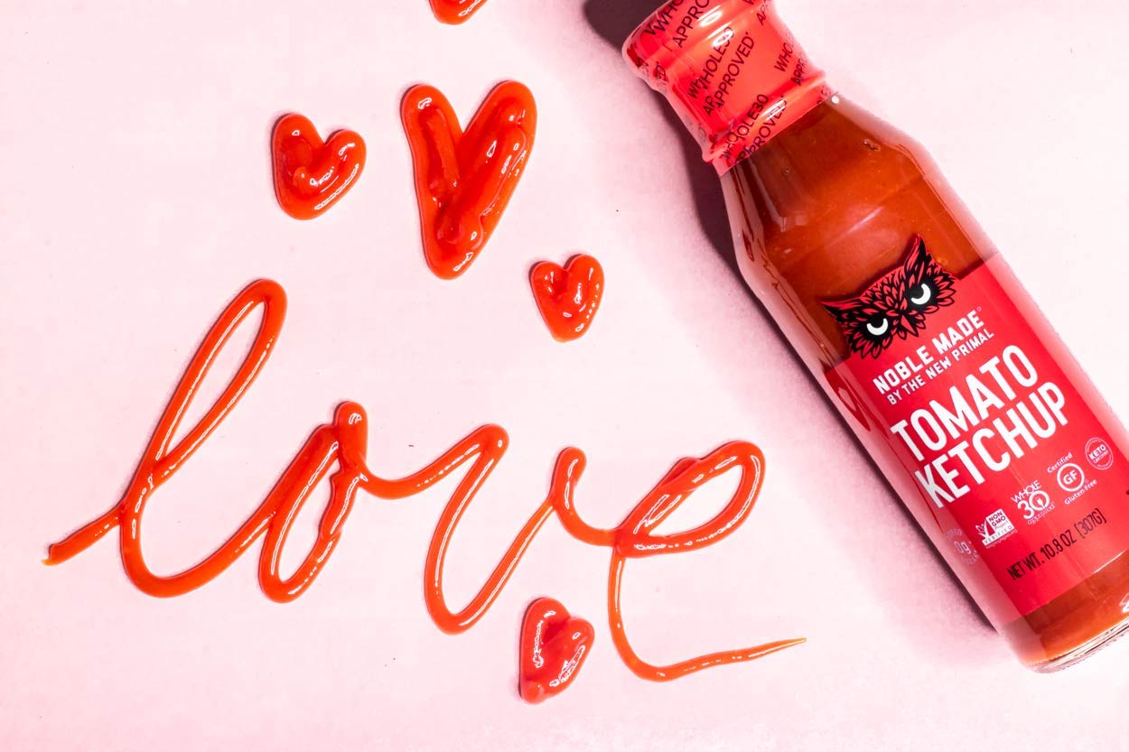 The New Primal Tomato Ketchup, 10.8 Ounce, Red, Model 8015-1