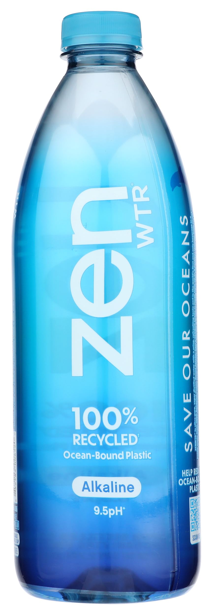 ZEN WTR Alkaline Water, 1.5 Liter (50.7 Fl Oz), Plastic, No Color