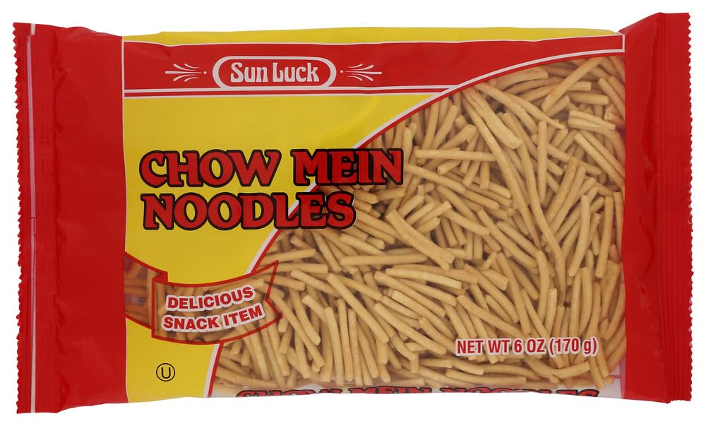 Sun Luck Chow Mein Fried Noodle, 6-Ounce Units (Pack of 12)