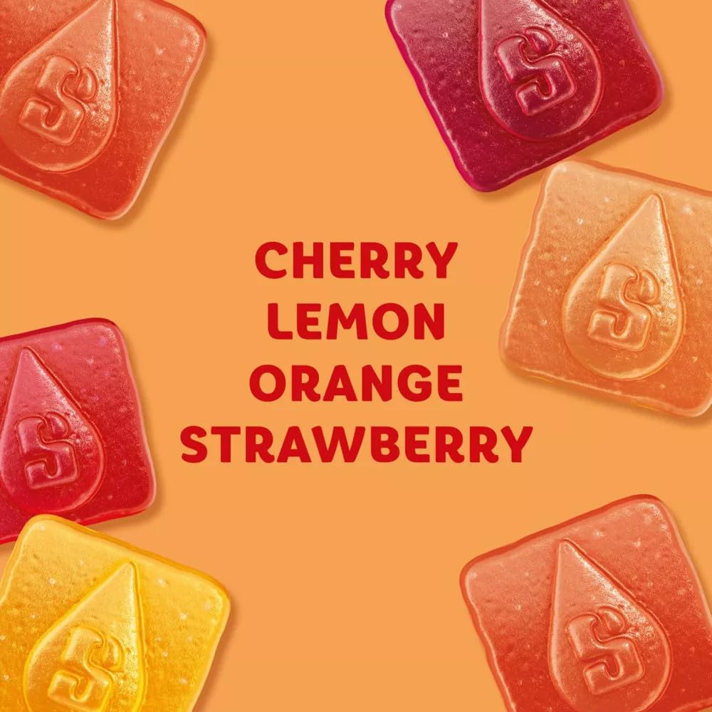 Starburst Goodies Original Plant-Based Fruit Gummy Candy, 1.8 Oz Bags (Pack Of 12)