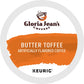 Gloria Jeans Butter Toffee Keurig Single-Serve K-Cup Pods, Medium Roast, 24 Pods Per Pack, Case Of 4 Packs