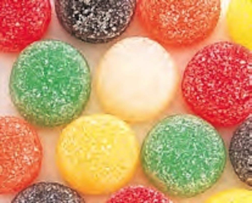 The Nutty Fruit House Assorted Giant Jumbo Gum Drops Candy (5 Pound (Pack Of 1))
