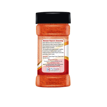 Desire Mexican Popcorn Seasoning Powder 400G | Perfect For Popcorn, Nachos, Pasta, Pizza | Delicious Sprinkle On French Fries |