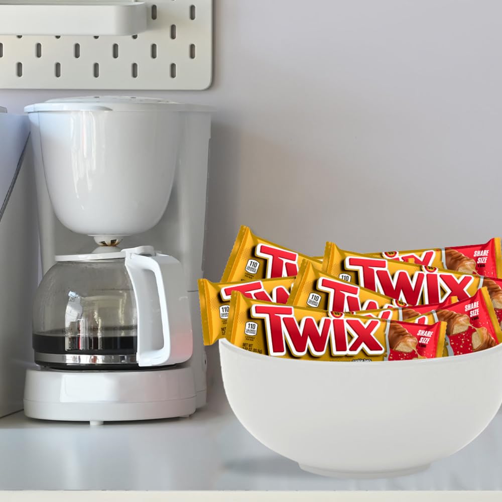 Twix Caramel Chocolate Cookie Candy Bar Bulk Pack, Share Size, 3.02 Oz Bar (Pack Of 24)