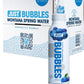 Just Bubbles Huckleblueberry - Pure Premium Sparkling Spring Water In A Fully Recyclable Reusable Eco-Friendly Bottle - 100% Mou