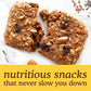 Simple Mills Almond Flour Snack Bars, Spiced Carrot Cake - Gluten Free, Made With Organic Coconut Oil, Breakfast Bars, Healthy Snacks, Paleo Friendly, 6 Ounce (Pack Of 6)