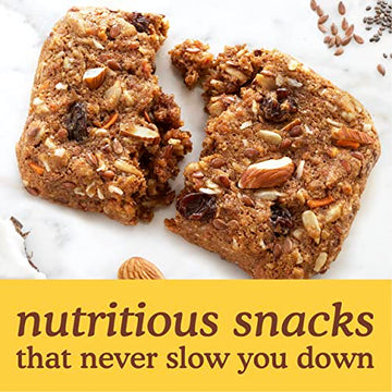 Simple Mills Almond Flour Snack Bars, Spiced Carrot Cake - Gluten Free, Made With Organic Coconut Oil, Breakfast Bars, Healthy Snacks, Paleo Friendly, 6 Ounce (Pack Of 6)