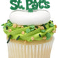 DecoPac Green Sprinkles | Extra Large 26oz Pack | Cake Sprinkle Mix, Fancy Sprinkles For Cake Decorating, Handheld Container, Ca