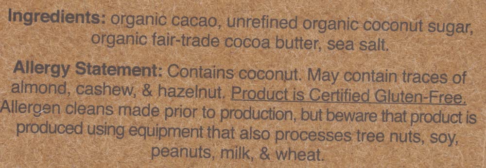 Hu Salty Dark Chocolate, Natural Organic Vegan, Gluten Free, Paleo, Non GMO, Fair Trade Dark Chocolate, 2.1oz