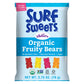 Surf Sweets Organic Fruity Bears, Non Gmo Project Verified, Gluten Free, Nut-Free, Vegan & No Artificial Colors Or Flavors, 2.75 Oz (Pack Of 12)