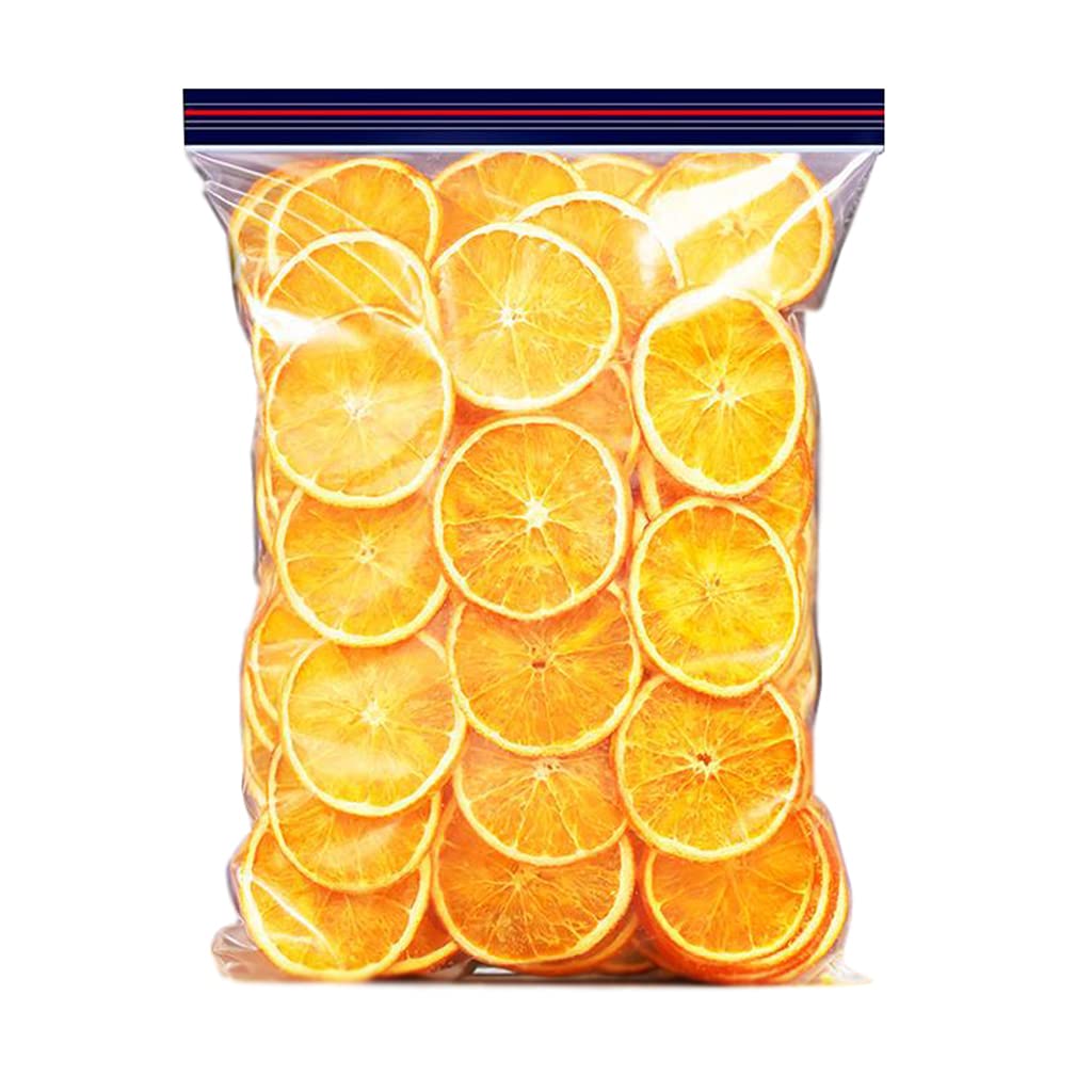 500g/17.6oz Dried Orange Slices, Sweetened Dried Oranges Slices, Sugar Free, Vegan & Kosher