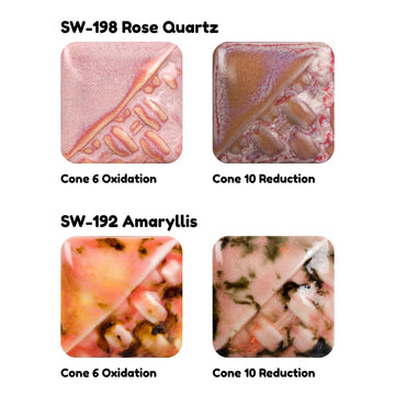 Mayco Stoneware Glazes 6-Pint Kit #4 (SWUAK4), 6 Assorted Colors, Layerable Mid-High Fire Cone 5/6-10 (SW) Glazes for Bisque