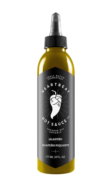 Heartbeat Hot Sauce Jalapeno - 5.99 Fl Oz Bottle - Pack of 1