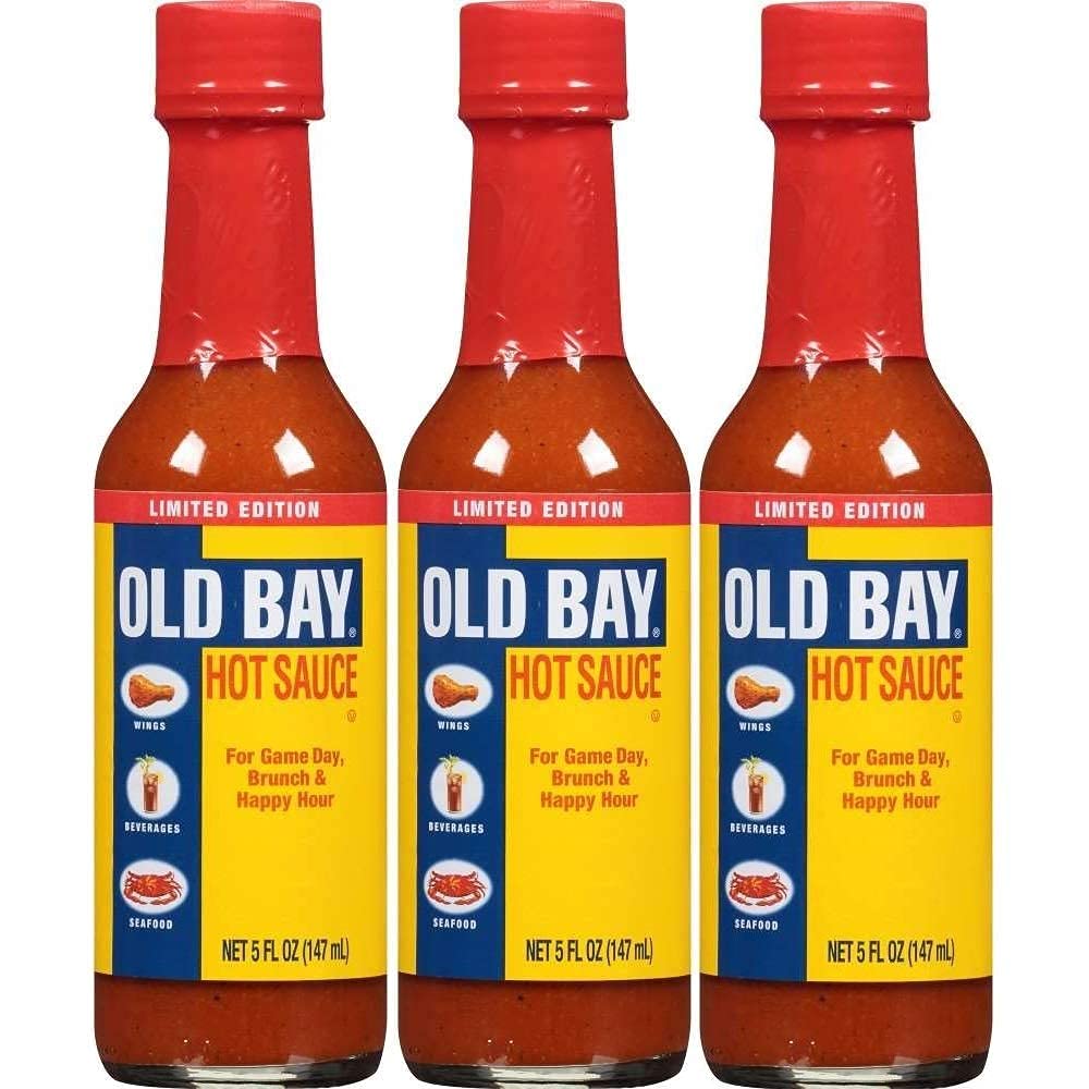 Old Bay Limited Edition Hot Sauce, 5 Fl Oz (Pack Of 3)