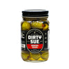 Dirty Sue Pimento Stuffed Olives - 16oz Mason Jar - Perfectly Stuffed with Premium Pimentos - Ideal for Parties and Charcuterie Boards