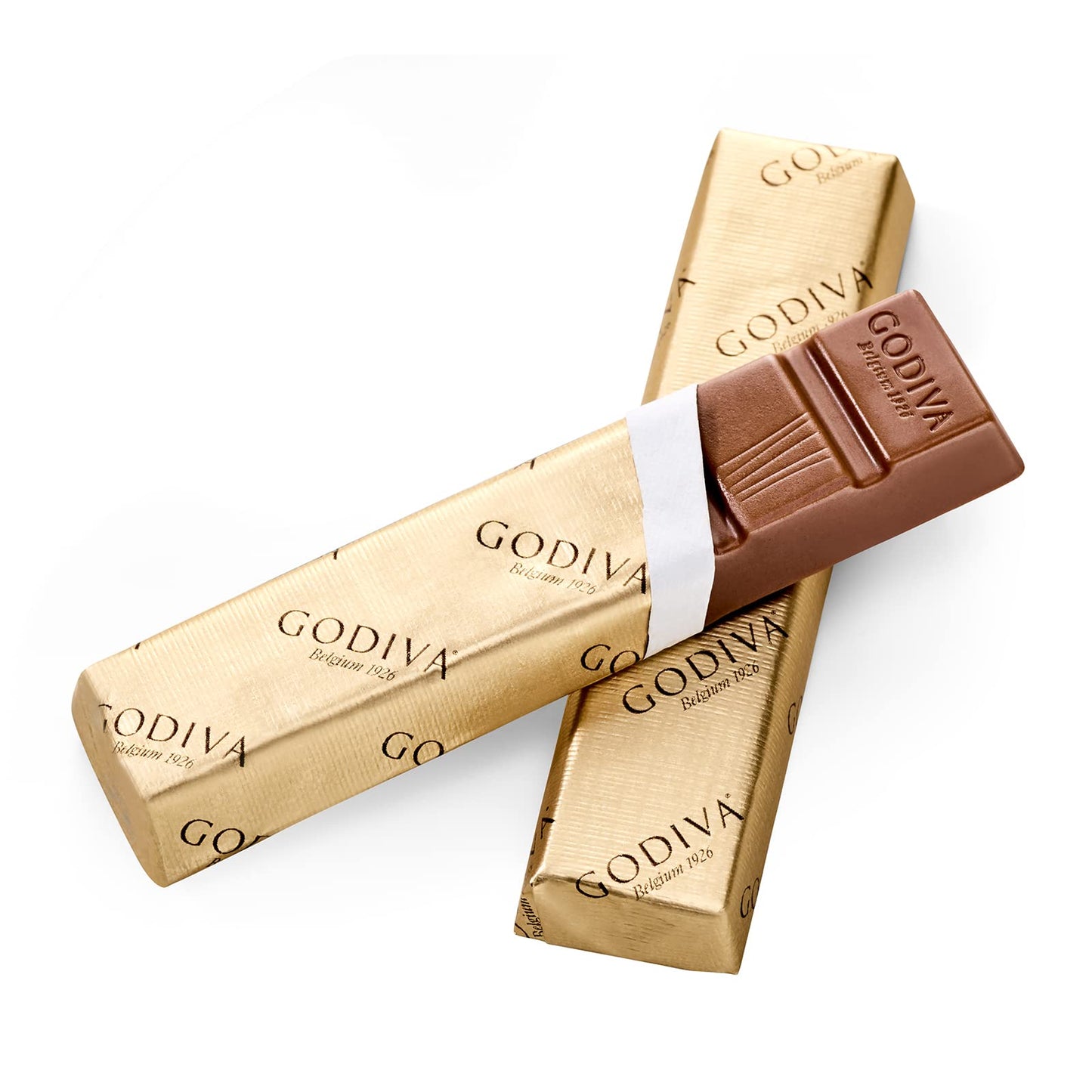 Godiva Chocolatier Mini Gourmet Chocolate Bar, Salted Caramel, 12 Count, 90 grams, Brown, Model 2020