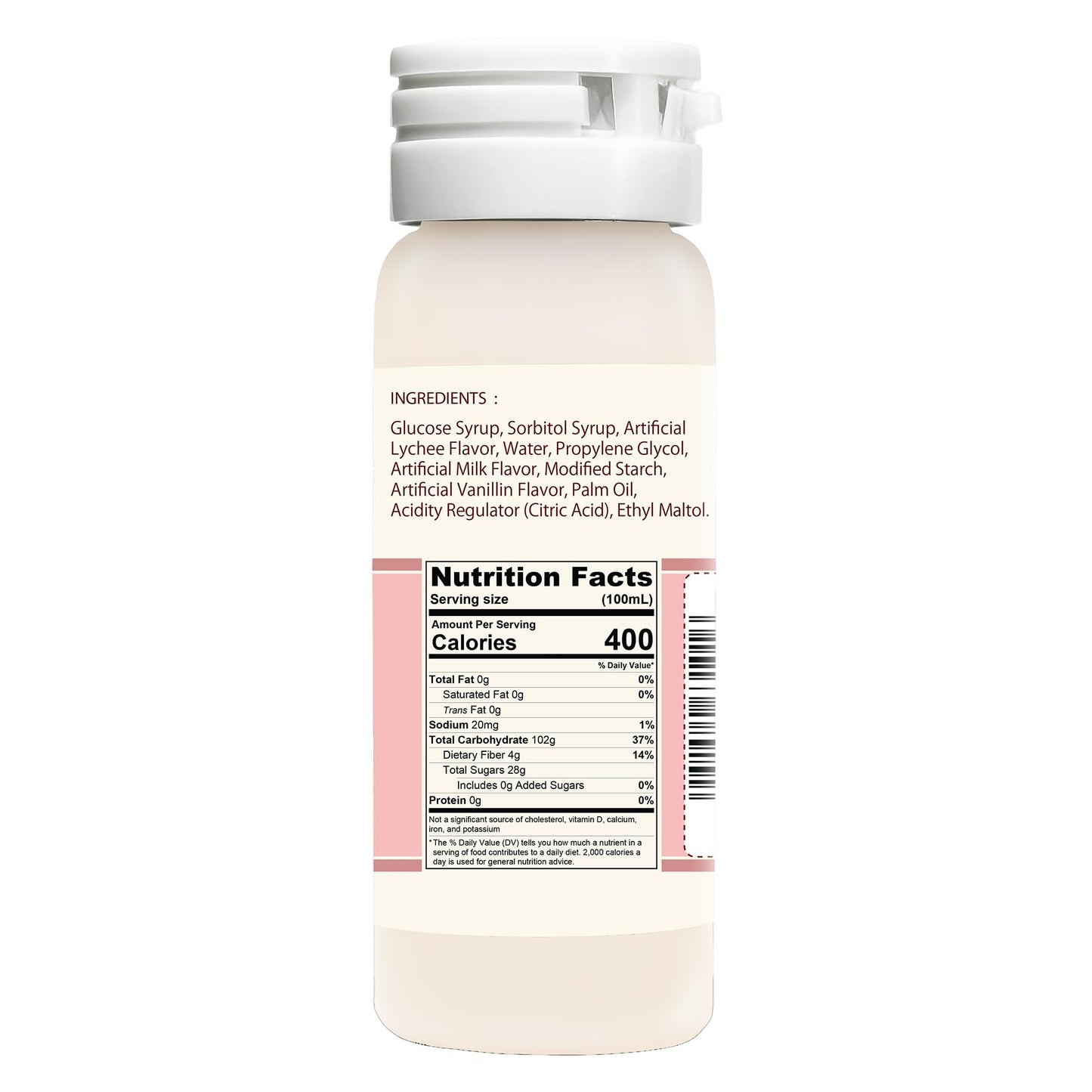 Jans Butterfly Flavoring Extract Paste, Lychee, 25 ml (0.8 Fl Oz), Pack of 1