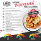 Lanes Blackened Seasoning Spice, All-Natural Cajun Blend for Fish, Pork & Beef, 4.6 Oz