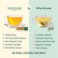 Vahdam, Chamomile Herbal Tea Bags (15 Count) Caffeine Free, Non Gmo, Gluten Free | 100% Pure Herbal Tisane - Sweet & Floral | Whole Leaf Tea Bags | Resealable Ziplock Pouch