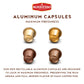 Roastesso Aluminum Espresso compact pieces Variety Pack, Natural Flavors - French Vanilla, Caramel, Chocolate, Hazelnut, 40 Count