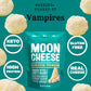 Moon Cheese Garlickin  Parmesan Cheese Bites, 1 Ounce, 12-Pack, Crunchy, Protein Rich Cheese Snack, 100% Real Cheese