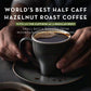 Worlds Best Half Caff Hazelnut Coffee Pods, Medium Roast, 18 Count, Compatible with Keurig K Cups, 100% Arabica Beans