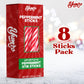 Peppermint Candy Sticks, Christmas Candy Individually Wrapped, Delicious Candy Cane Sticks, Perfect Peppermint Candy For Christm