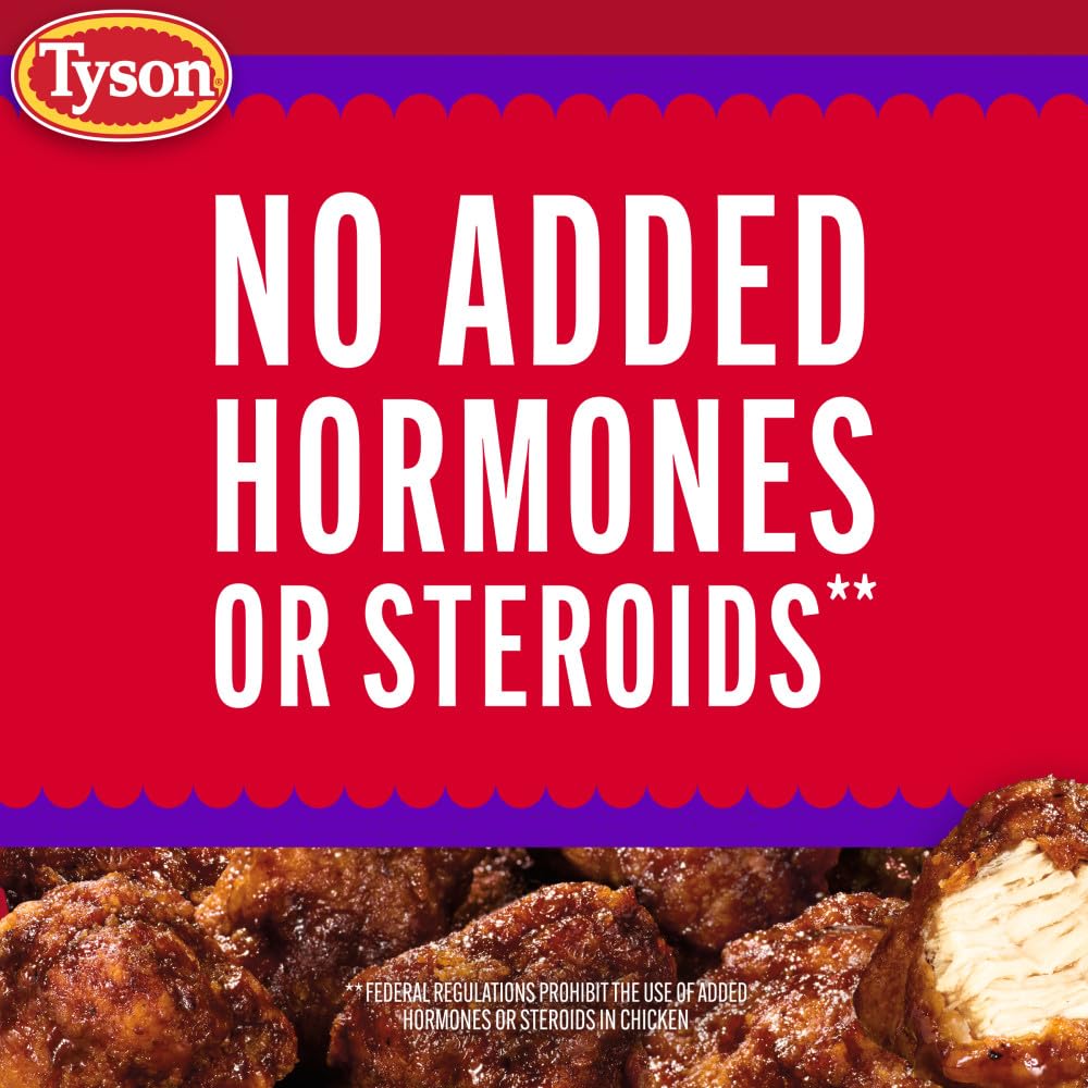 Tyson Anytizers, Sweet BBQ Boneless Chicken Bites, 24 Ounce.