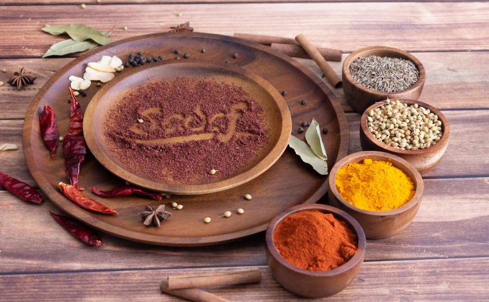Sadaf Sumac Spice Ground - Pure Sumac Seasoning Powder - Kosher - Persian Spice - Medium Ground (5 Oz)