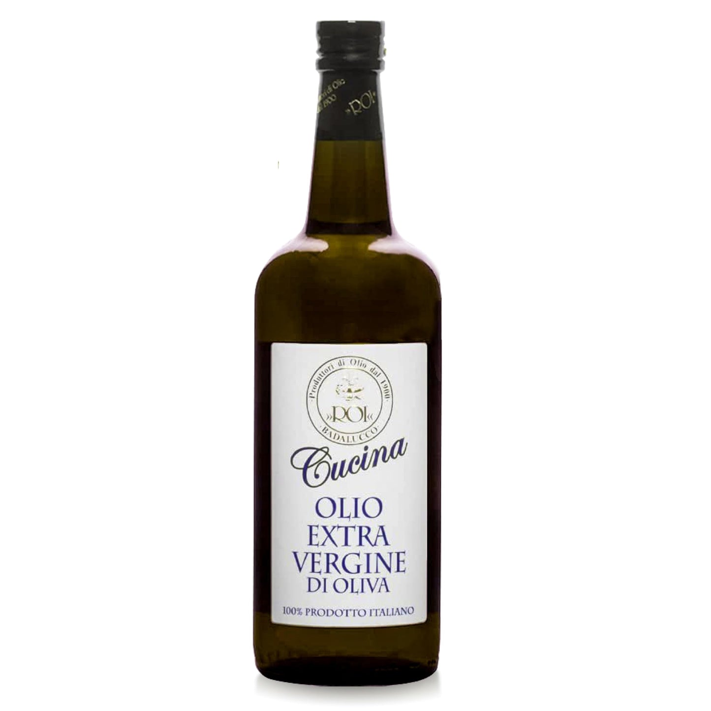 ROI Extra Virgin Olive Oil - First Cold Pressed, Polyphenol Rich, 34 fl oz - Italian Olive Oil Green