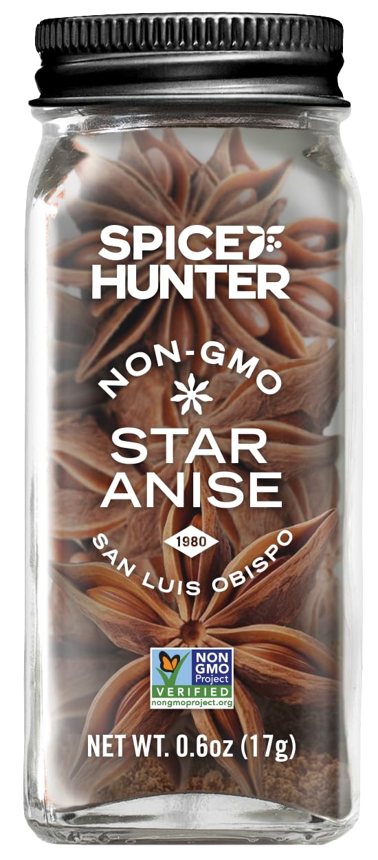 The Spice Hunter Star Anise, Whole, 0.6-Ounce Jar