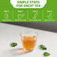 HIIHONE Soursop Leaf Herbal Tea - Caffeine & Sugar Free, 40 Teabags, 40 Count