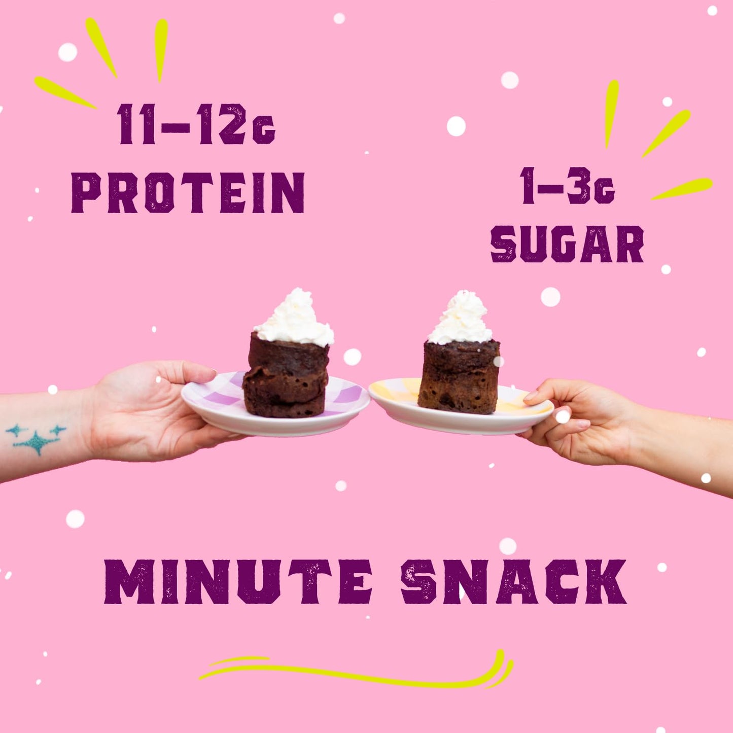 Sweet Logic Keto Dessert Mug Cake Mixes - Blueberry Muffin - Low Sugar - Gluten-Free - Low Carb - Diabetic-Friendly Sweets - Natural Ingredients - High Protein - Delicious Keto   (4 Pack)