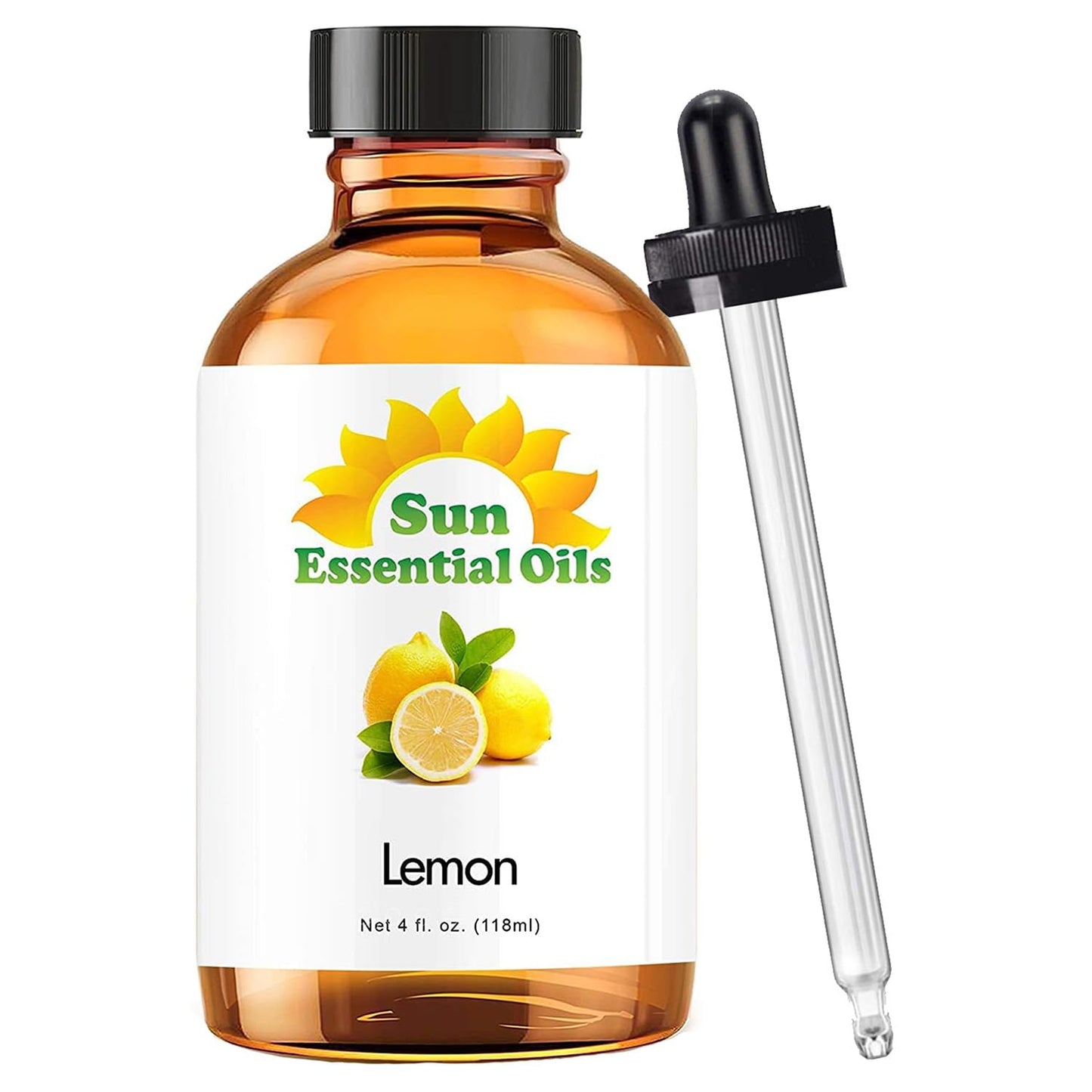 Sun Essential Oils 16Oz - Lemon Essential Oil - 16 Fluid Ounces