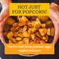 Franklins Gourmet Popcorn Butter Flavored Coconut Oil - Vegan, Gluten Free - 30 oz - Zero Trans Fat