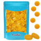The Dreidel Company Butterscotch Button Round Hard Candy, 80 Individually Wrapped, 1 Pound