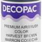 DecoPac Edible Airbrush Food Coloring Kit, Harvest Brown, 8 Fl Oz, Model 9613
