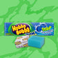 Hubba Bubba Sour Blue Raspberry Chewing Gum - Bulk Pack of 18 (5 Pieces Each)