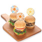 Big Dot of Happiness Cupcake Toppers, Multicolor Plastic, 3.5 inches, Set of 24 for Baby Shower