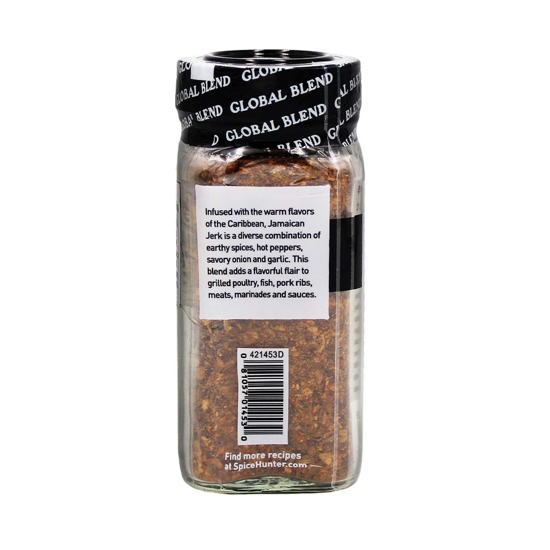 The Spice Hunter Jamaican Jerk Blend, 2-ounce Jars (Pack of 6)