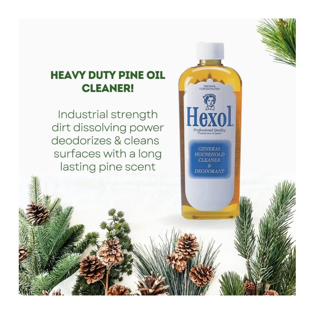 Hexol Concentrated General Household Cleaner And Deodorant 1600-00016U Rust 16 Fl. Oz.