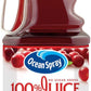 Ocean Spray Cranberry Cocktail Juice, No Sugar Added, 3 Liter Bottle, Pack of 6, 101.4 Fl Oz